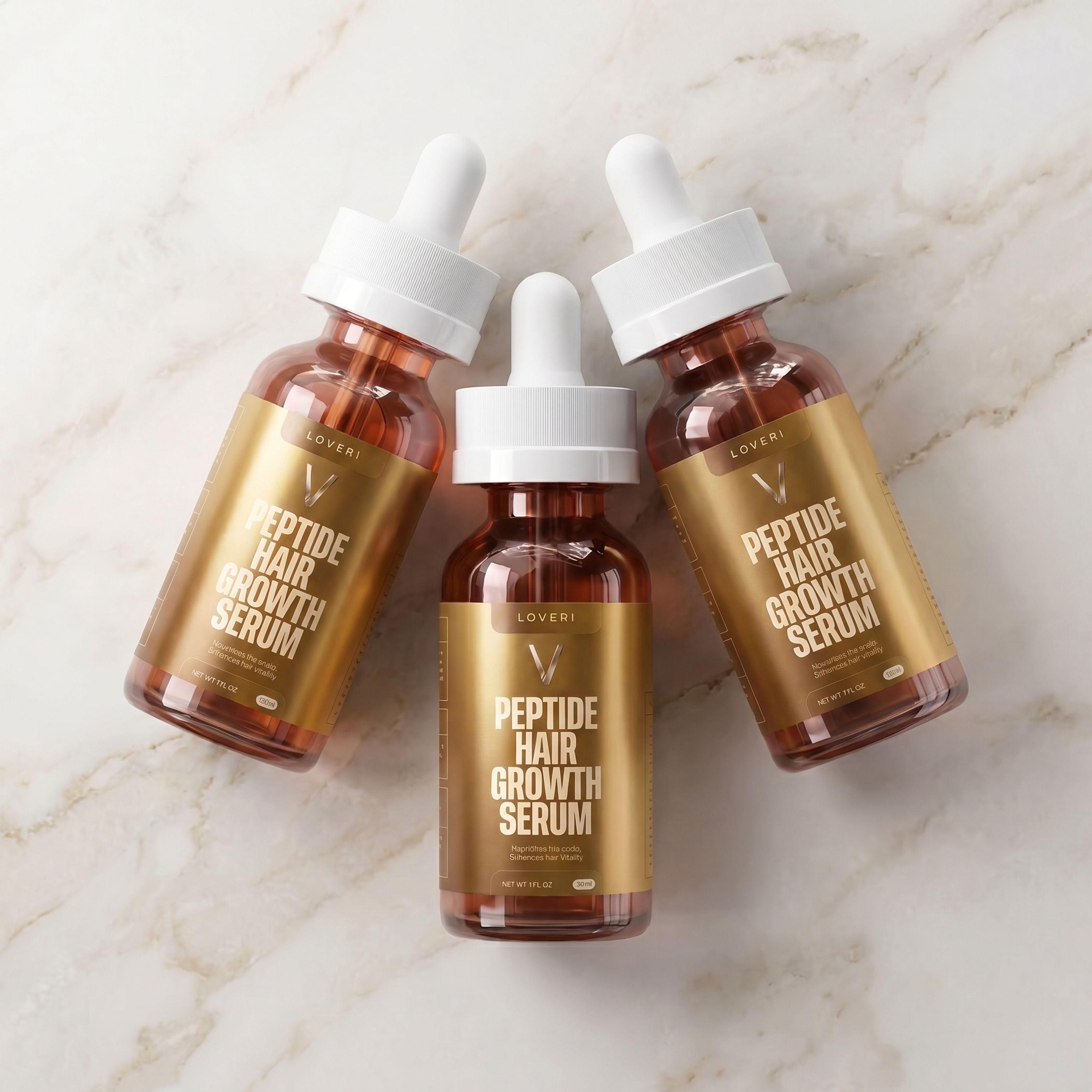 Loveri Peptide Hair Growth Serum 3 Months