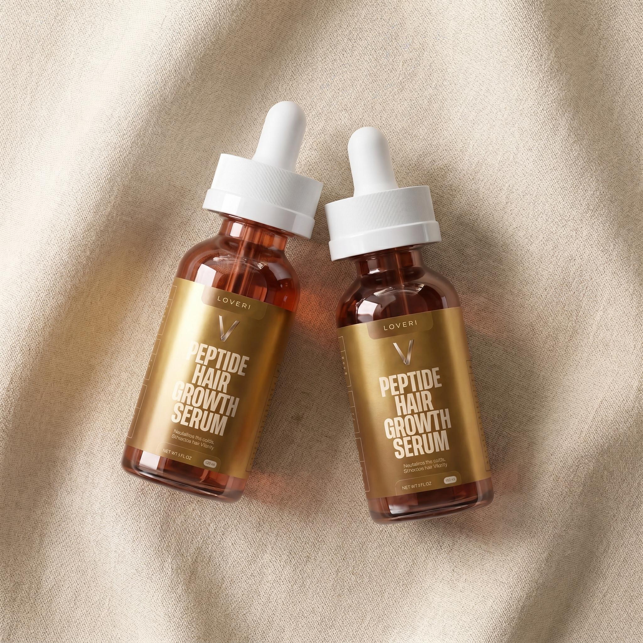 Loveri Peptide Hair Growth Serum Starter